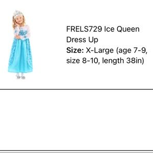 Elsa Ice Queen Costume